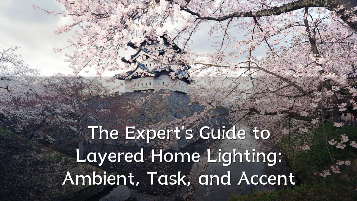 The Expert's Guide to Layered Home Lighting: Ambient, Task, and Accent