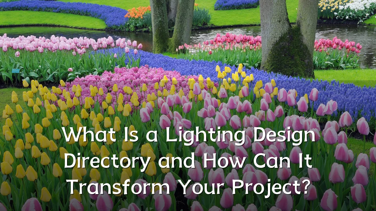 What Is a Lighting Design Directory and How Can It Transform Your Project?