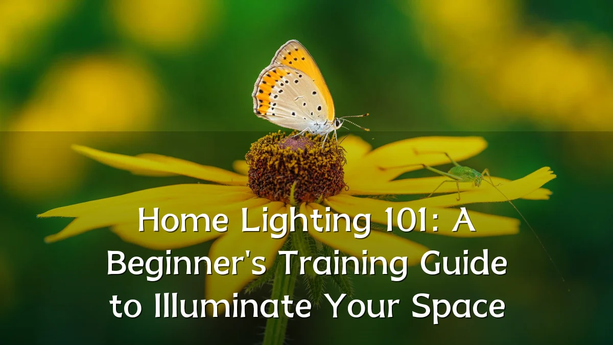 Home Lighting 101: A Beginner's Training Guide to Illuminate Your Space