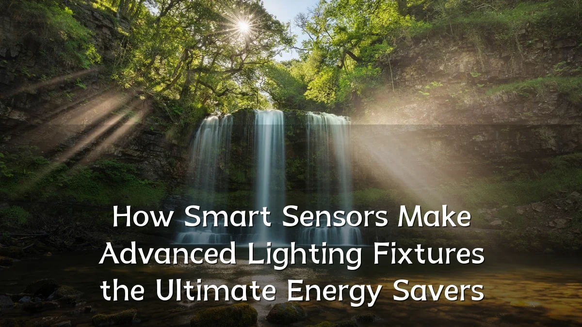 How Smart Sensors Make Advanced Lighting Fixtures the Ultimate Energy Savers