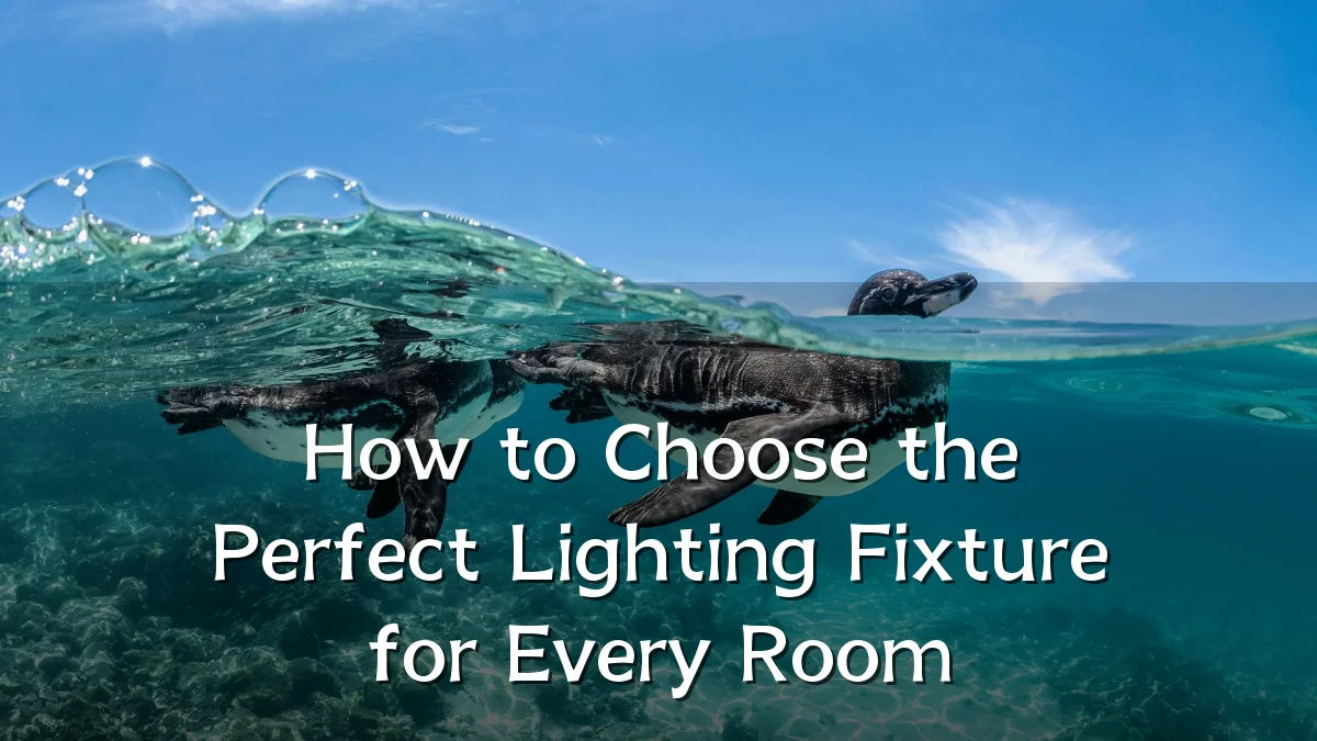 How to Choose the Perfect Lighting Fixture for Every Room