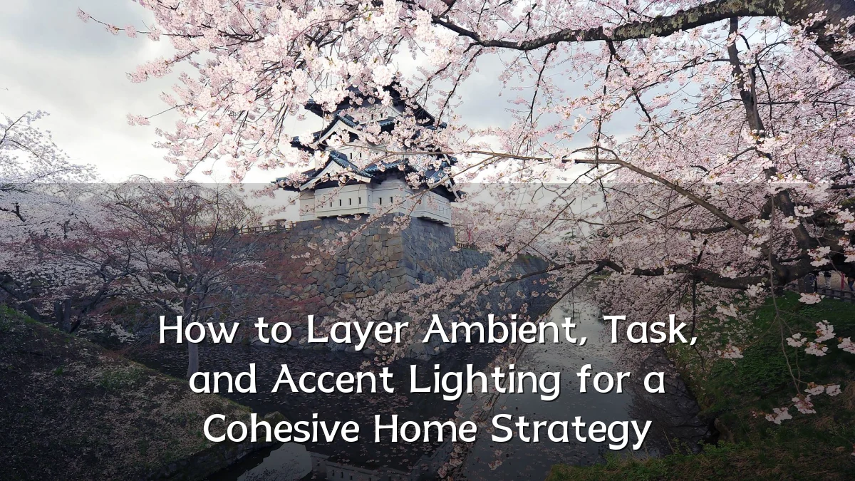 How to Layer Ambient, Task, and Accent Lighting for a Cohesive Home Strategy
