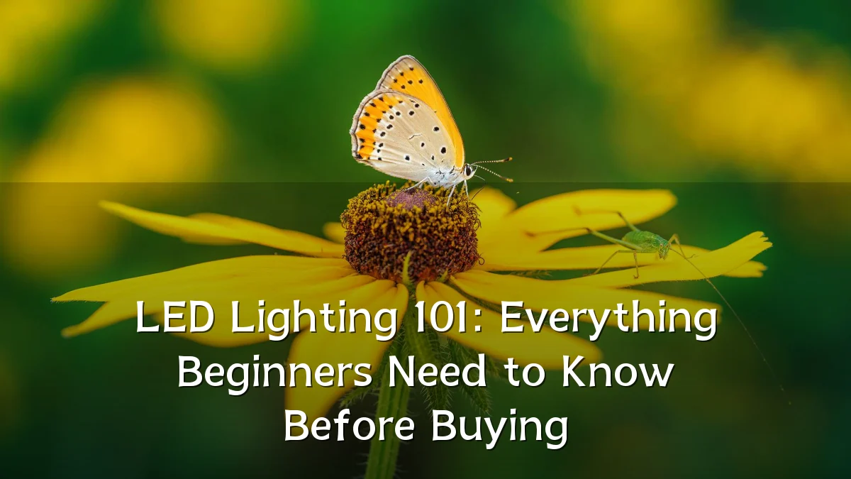 LED Lighting 101: Everything Beginners Need to Know Before Buying