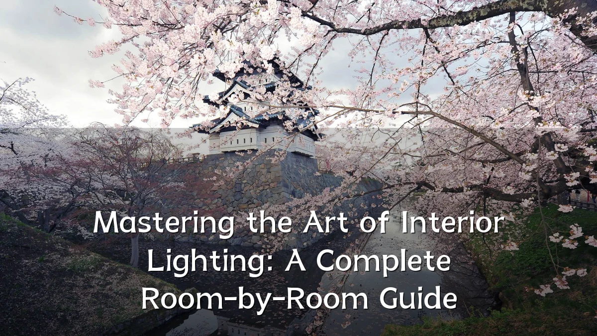 Mastering the Art of Interior Lighting: A Complete Room-by-Room Guide