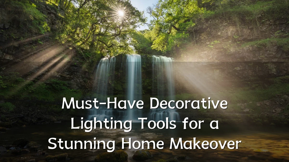 Must-Have Decorative Lighting Tools for a Stunning Home Makeover