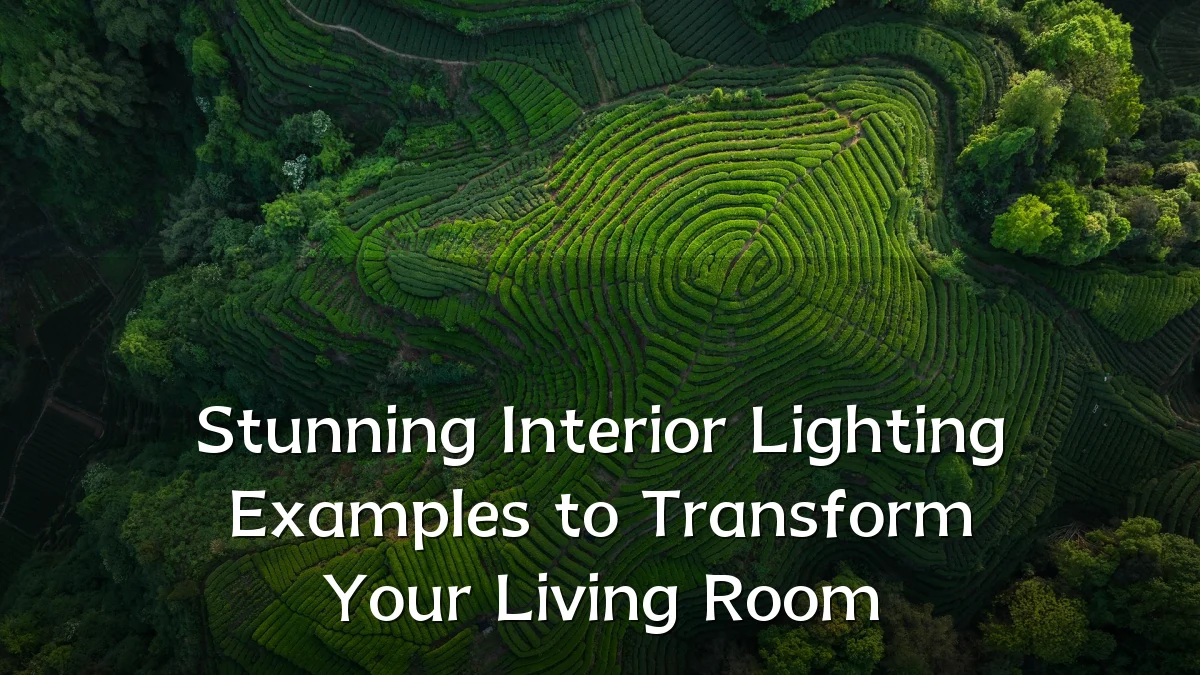 Stunning Interior Lighting Examples to Transform Your Living Room