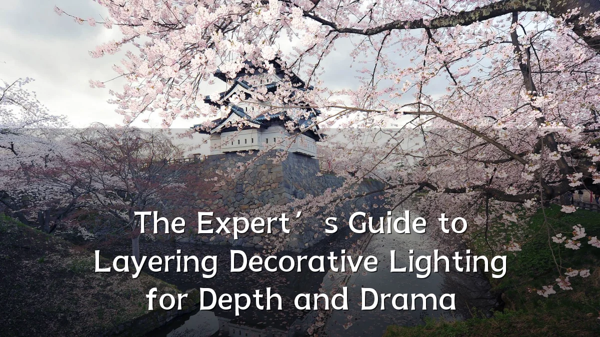 The Expert’s Guide to Layering Decorative Lighting for Depth and Drama